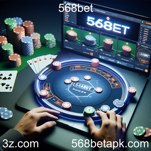 Poker Online: A Nova Fronteira do Jogo na 568bet
